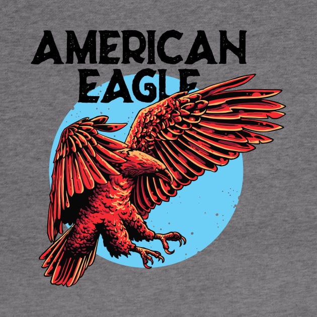 American eagle by Frispa